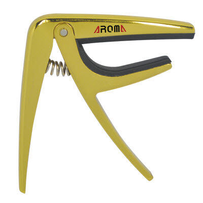 Aroma AC01 Gold Acoustic and Electric Guitar Capo