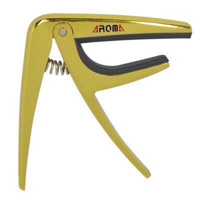 Aroma AC01 Gold Acoustic and Electric Guitar Capo — view 3