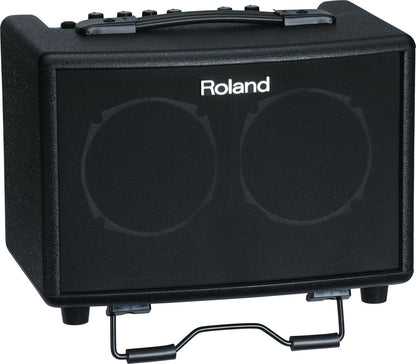 Roland AC-33 Acoustic Chorus Guitar Amp - Battery-Powered, Stereo Sound, Guitar & Mic/Line Channels, Custom Effects, Phrase Looper, Black — view 4