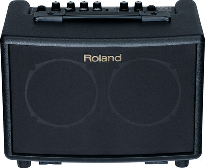 Roland AC-33 Acoustic Chorus Guitar Amp - Battery-Powered, Stereo Sound, Guitar & Mic/Line Channels, Custom Effects, Phrase Looper, Black — view 2