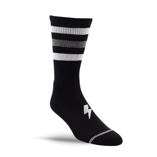 Perris Licensed AC/DC High Voltage Large Crew Socks Black (1-Pair) — view 2