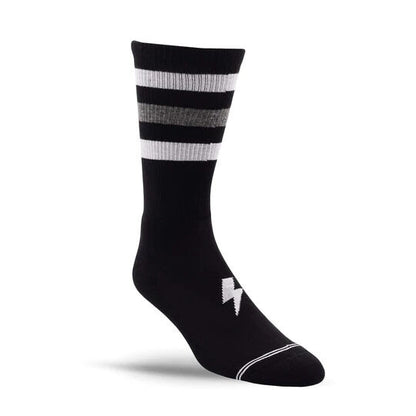 Perris Licensed AC/DC High Voltage Large Crew Socks Black (1-Pair) — view 2