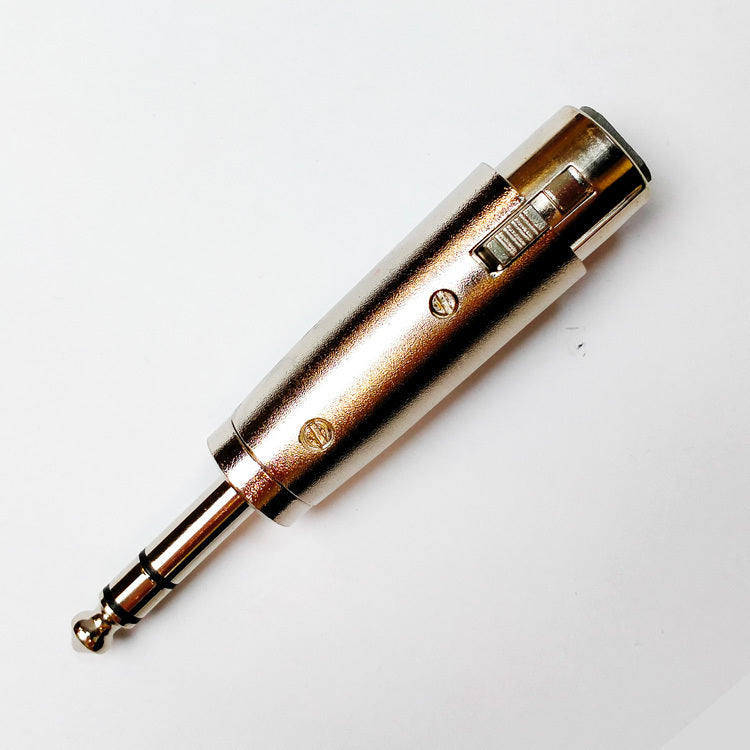 Leem Cable Adaptor XLR Female to 1/4" Straight TRS Pk-1