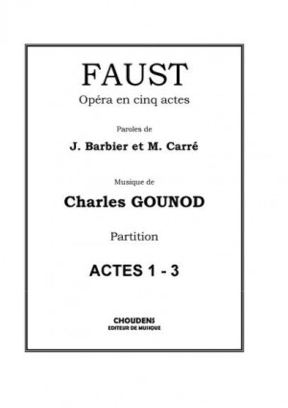 Gounod - Faust Full Score — view 2