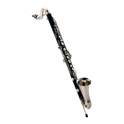 J.Michael CLB2300 Bb Bass Clarinet with Nickel Plated Keys and Matt Finish, Includes Semi-Hard Carrying Case