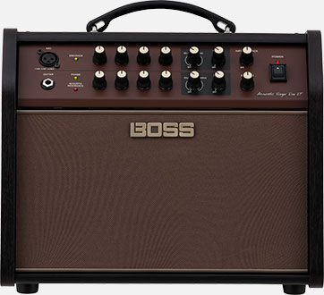 BOSS Acoustic Singer Live LT Guitar Amplifier - Bi-Amp Design, Full-Range Speaker, High-Definition Tone