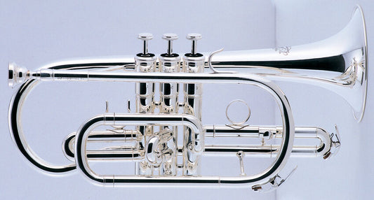 J.Michael CT470S Bb Cornet in Silver Plated Finish with Carrying Case