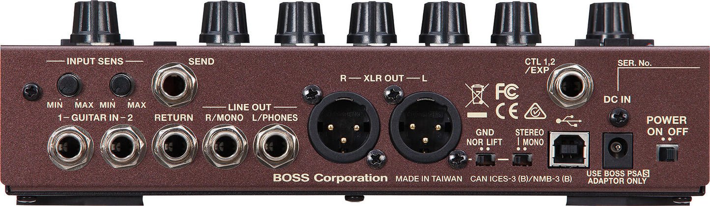 BOSS AD-10 Acoustic Preamp - Advanced Sound Tools for Natural Acoustic Tone — view 4