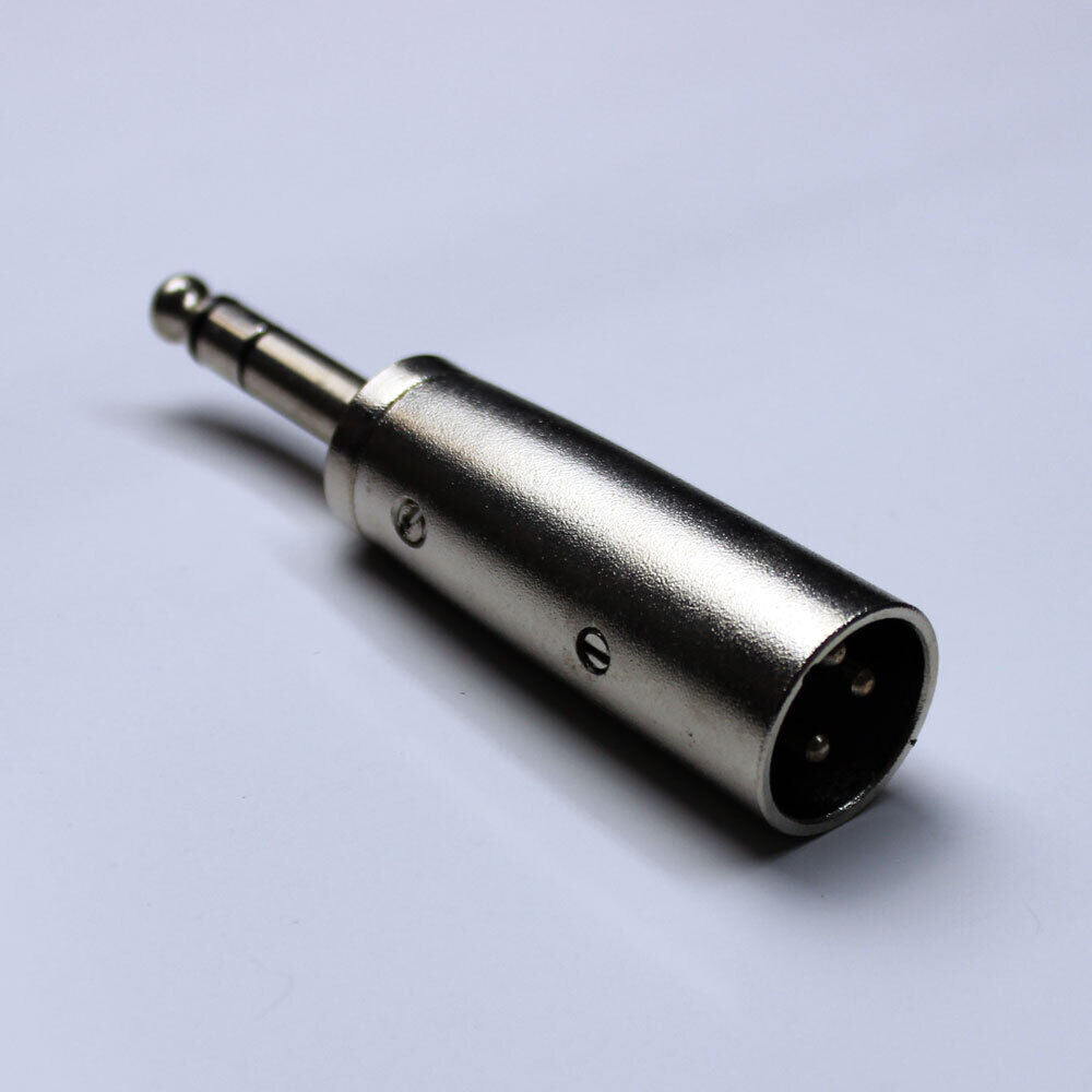 Leem XLR Male to 1/4" Straight TRS Adaptor — view 2