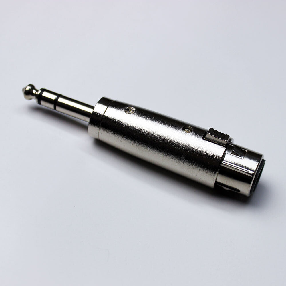 Leem XLR Female to 1/4" Straight TRS Adaptor — view 2