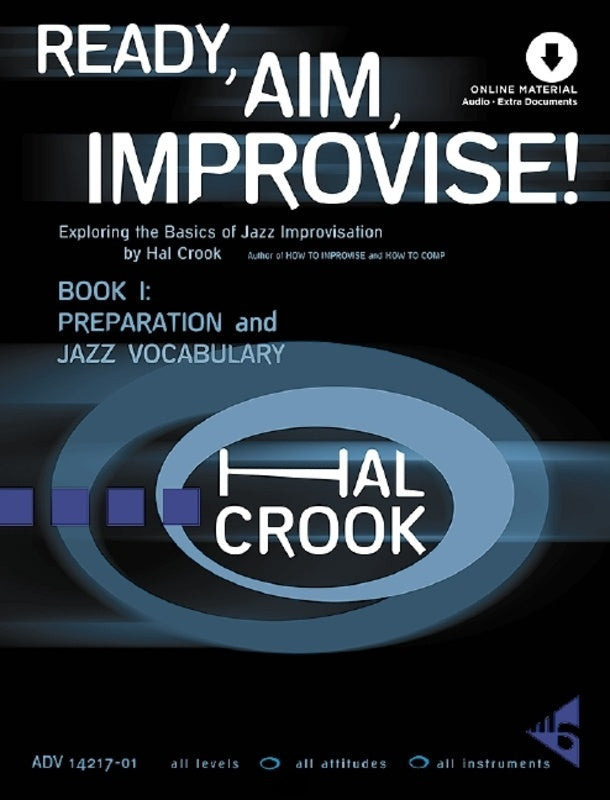 Ready Aim Improvise Book 1 Book/Online Audio