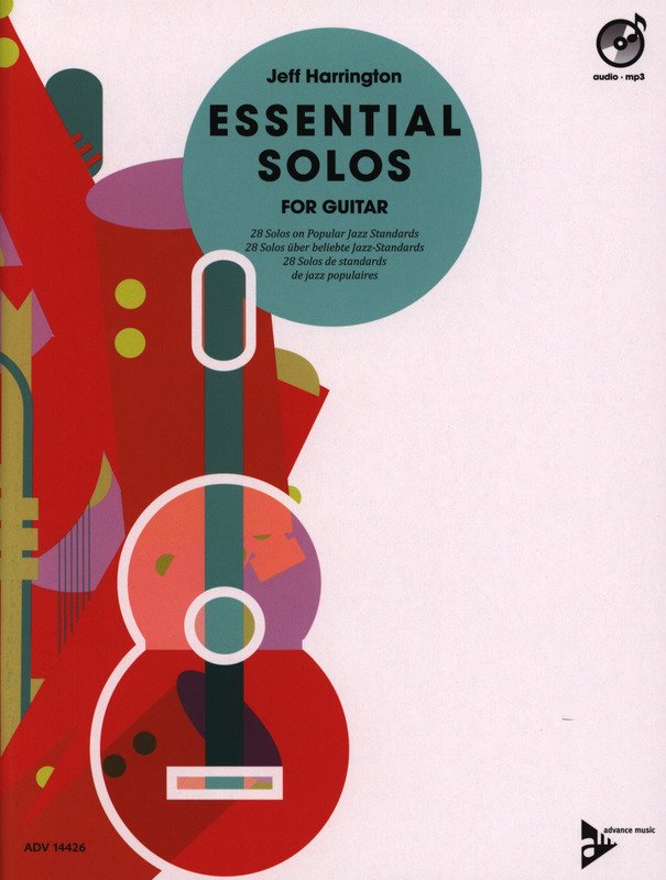 Harrington: Essential Solos for Guitar — Book/CD (Advance Music)
