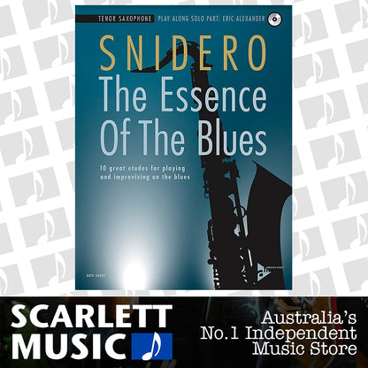 The Essence Of The Blues TSax Book/CD — view 2