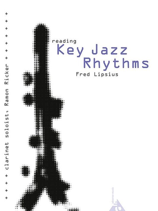 Reading Key Jazz Rhythms Clarinet Book/CD (Softcover Book/CD)