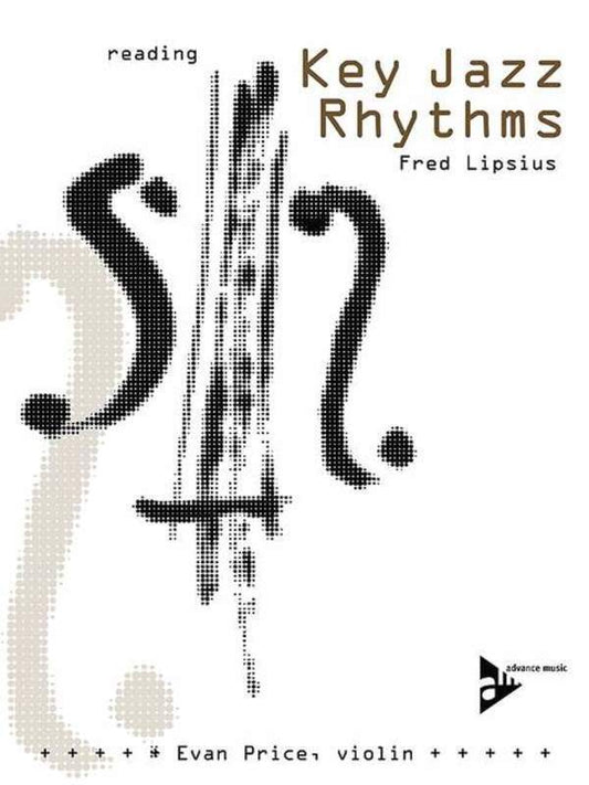 Reading Key Jazz Rhythms Violin Book/CD (Softcover Book/CD)