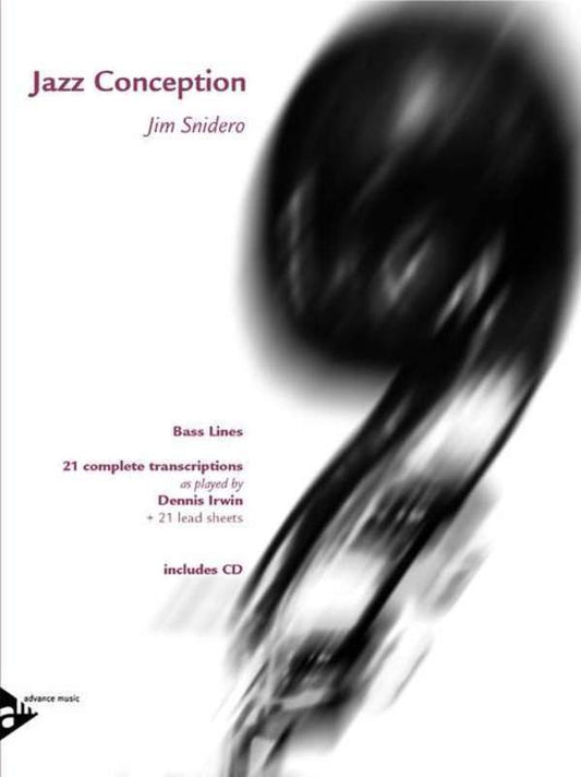 Jazz Conception Bass Lines Book/CD (Softcover Book/CD)