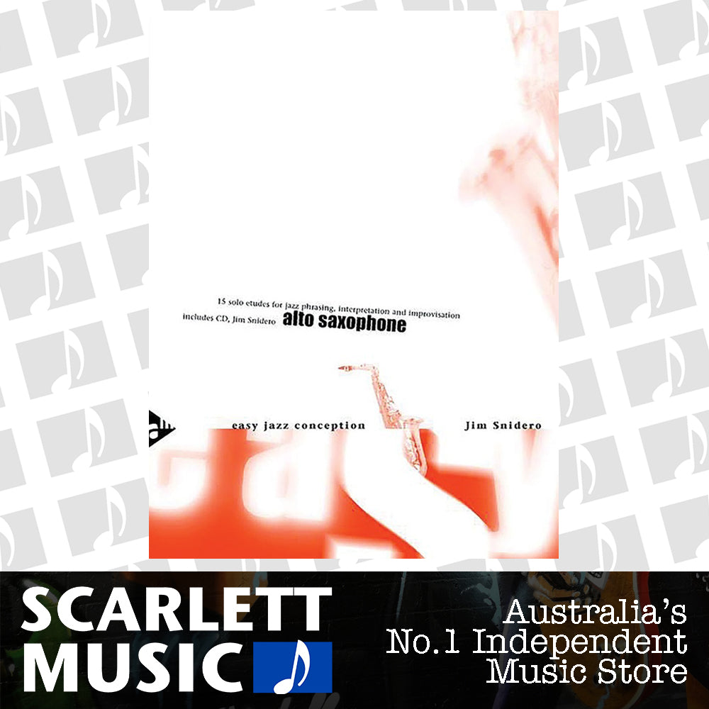 Easy Jazz Conception Alto Sax Book/CD — view 2