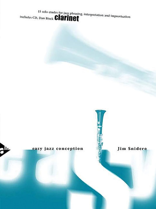 Easy Jazz Conception Clarinet Book/CD