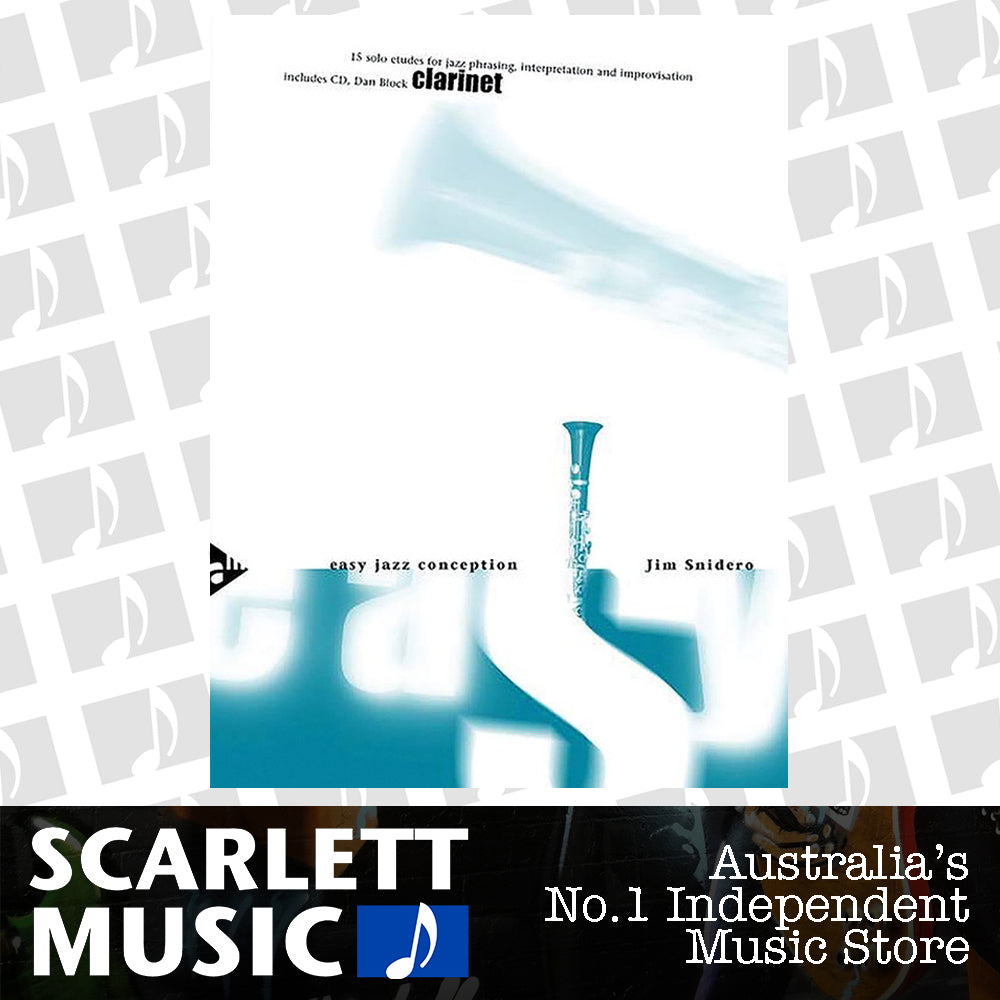 Easy Jazz Conception Clarinet Book/CD — view 2