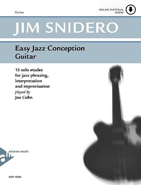 Easy Jazz Conception Guitar Book/CD by Jim Snidero