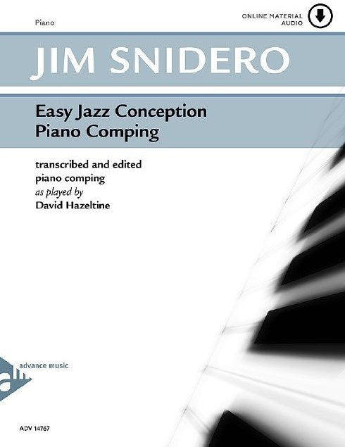 Easy Jazz Conception Piano Comping Book/CD Set