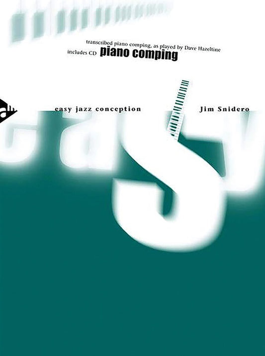 Easy Jazz Conception Piano Comping Book/CD