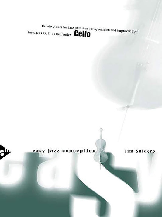 Easy Jazz Conception Cello Book/CD