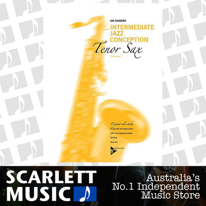 Intermediate Jazz Conception Tenor Sax Book/CD — view 2
