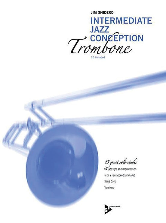 Intermediate Jazz Conception Trombone Book/CD