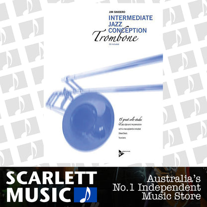 Intermediate Jazz Conception Trombone Book/CD — view 2