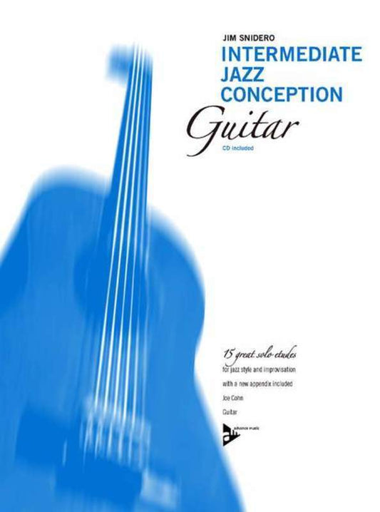 Intermediate Jazz Conception Guitar Book/CD (Softcover Book/CD)