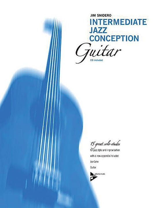 Intermediate Jazz Conception Guitar Book/CD