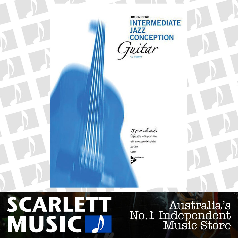Intermediate Jazz Conception Guitar Book/CD — view 2
