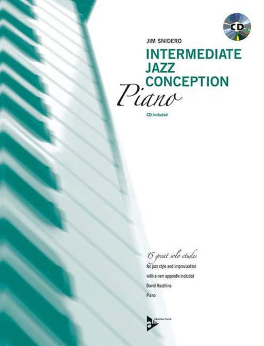Intermediate Jazz Conception Piano Book/CD (Softcover Book/CD)