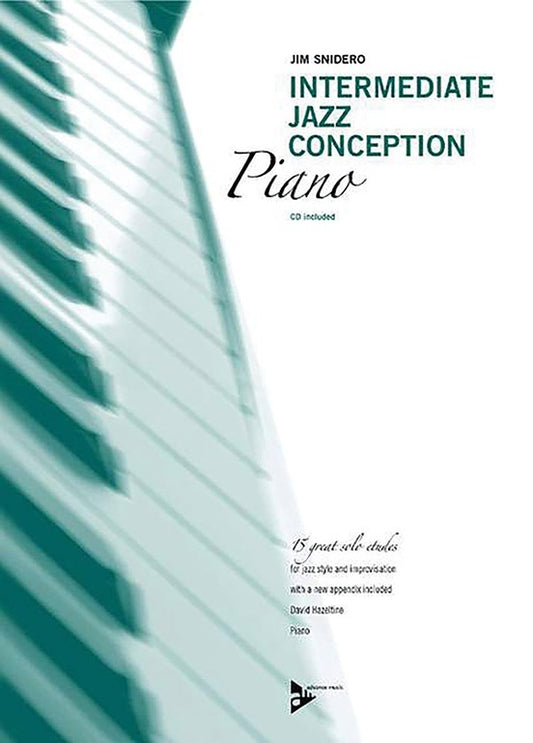 Intermediate Jazz Conception Piano Book/CD