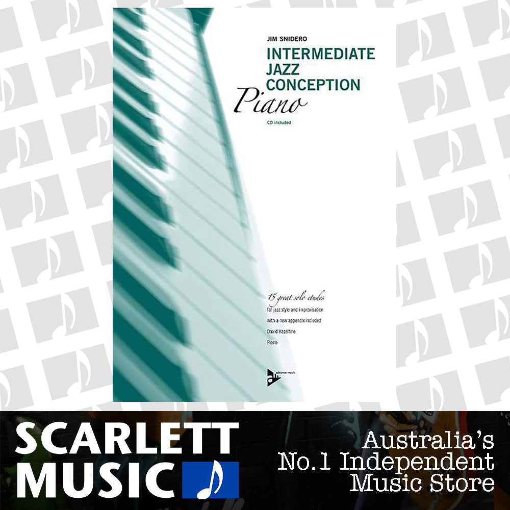 Intermediate Jazz Conception Piano Book/CD — view 2
