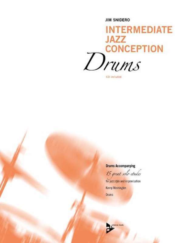 Intermediate Jazz Conception Drums Book/CD (Softcover Book/CD)