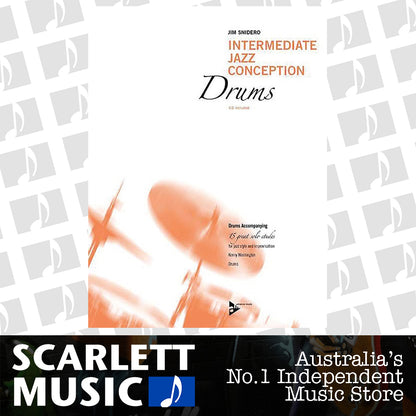 Intermediate Jazz Conception Drums Book/CD — view 2