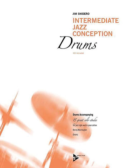 Intermediate Jazz Conception Drums Book/CD