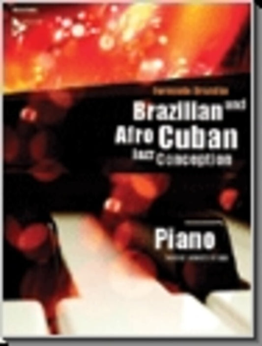 Brazilian Afro Cuban Jazz Conception Piano Book/CD
