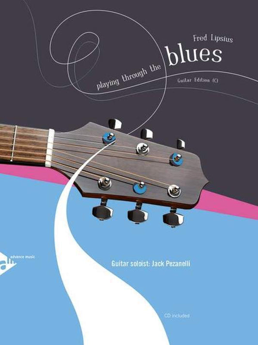 Playing Through The Blues Guitar Book/CD Guitar (Softcover Book/CD)