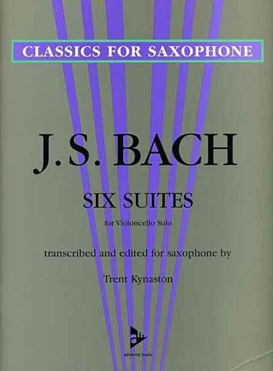 Bach - 6 Suites for Saxophone Solo Arranged by Kynaston