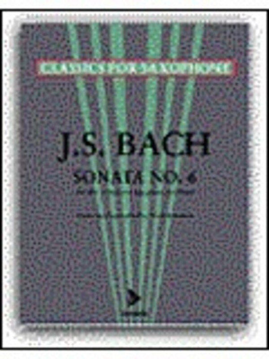 Bach - Sonata No. 6 in A Major for Alto or Baritone Saxophone/Piano, Arranged by Trent Kynaston, 20 Pages, Advance Music