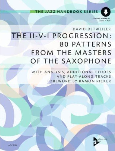 Ii-V-I Progression 80 Patterns From Masters Of Sax Bk/Ola (Advance Music)