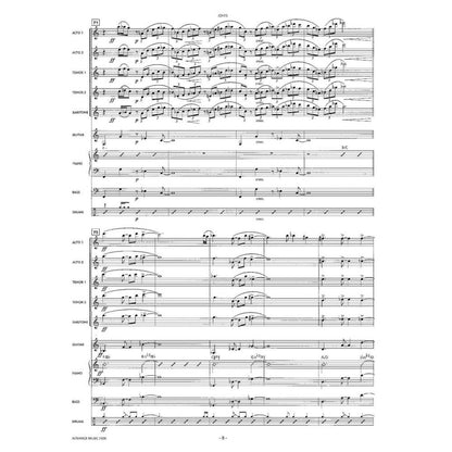 Saxology: Jones - Jazz Ensemble Sheet Music for Saxophones and Rhythm Section — view 3