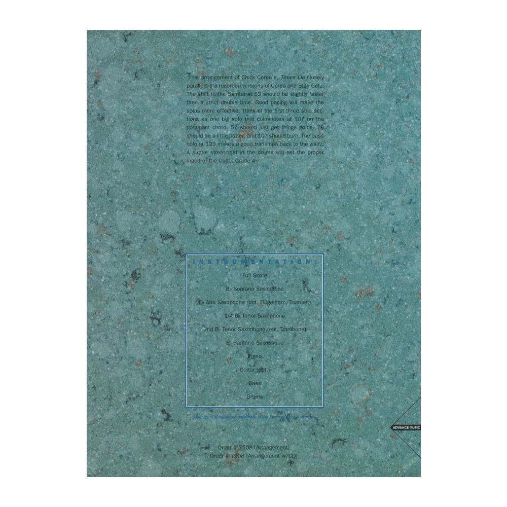 Saxology: Times Lie - Jazz Ensemble Sheet Music for Saxophones and Rhythm Section — view 2