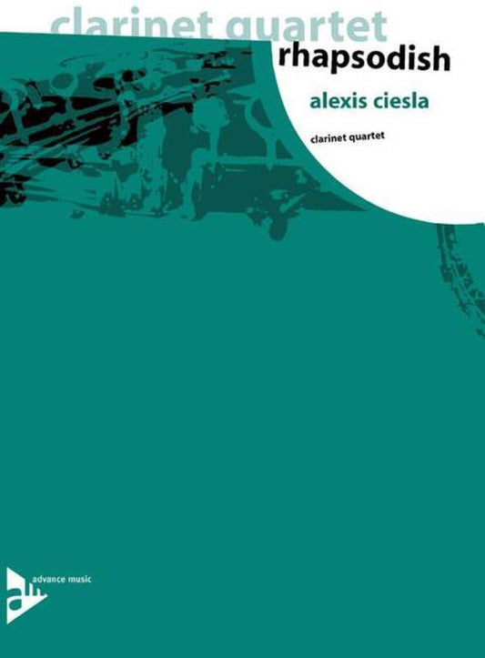 Rhapsodish Clarinet Quartet Score/Parts