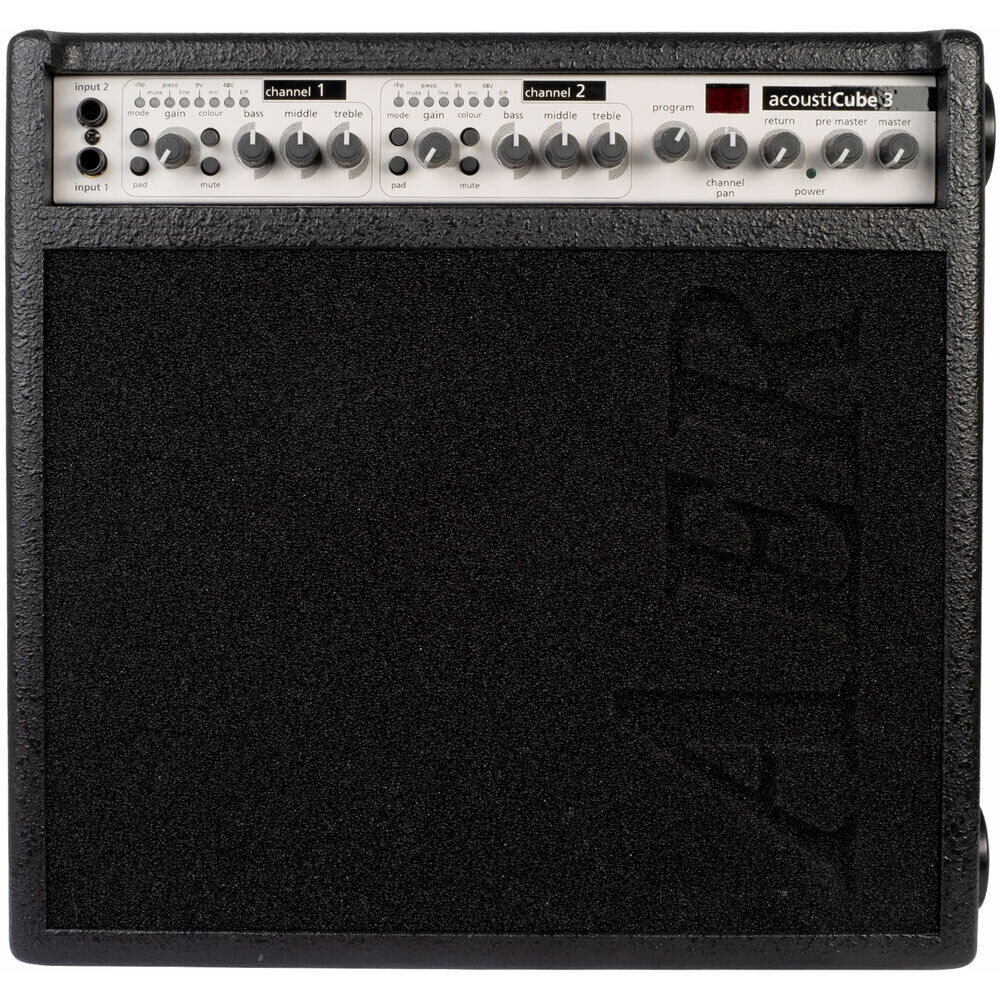 AER Acousticube 3 Acoustic Instrument Amplifier 120 Watt 2-Channel with Digital Effects and EQ Controls — view 2