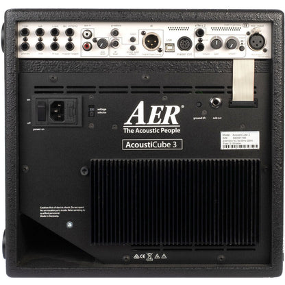AER Acousticube 3 Acoustic Instrument Amplifier 120 Watt 2-Channel with Digital Effects and EQ Controls — view 3