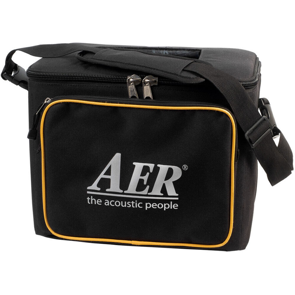 AER Alpha Plus Acoustic Instrument Amplifier 50 Watt with 8" Twin Cone Speaker and Phantom Power — view 4
